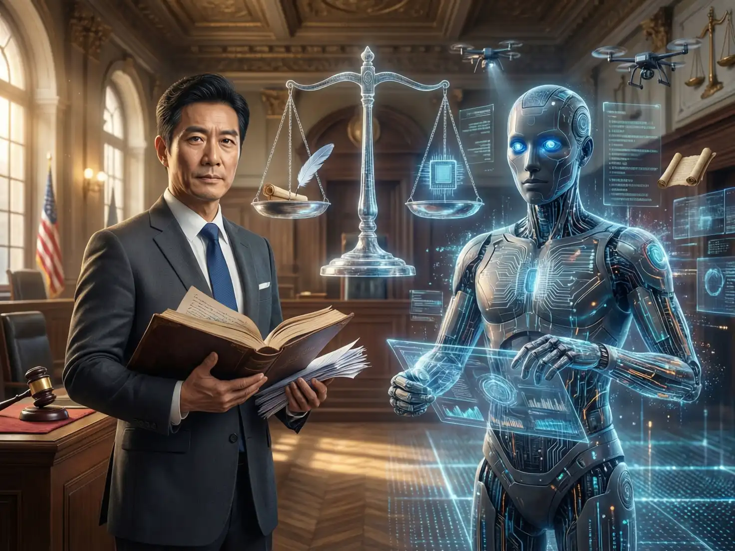 وکیل یا هوش مصنوعی