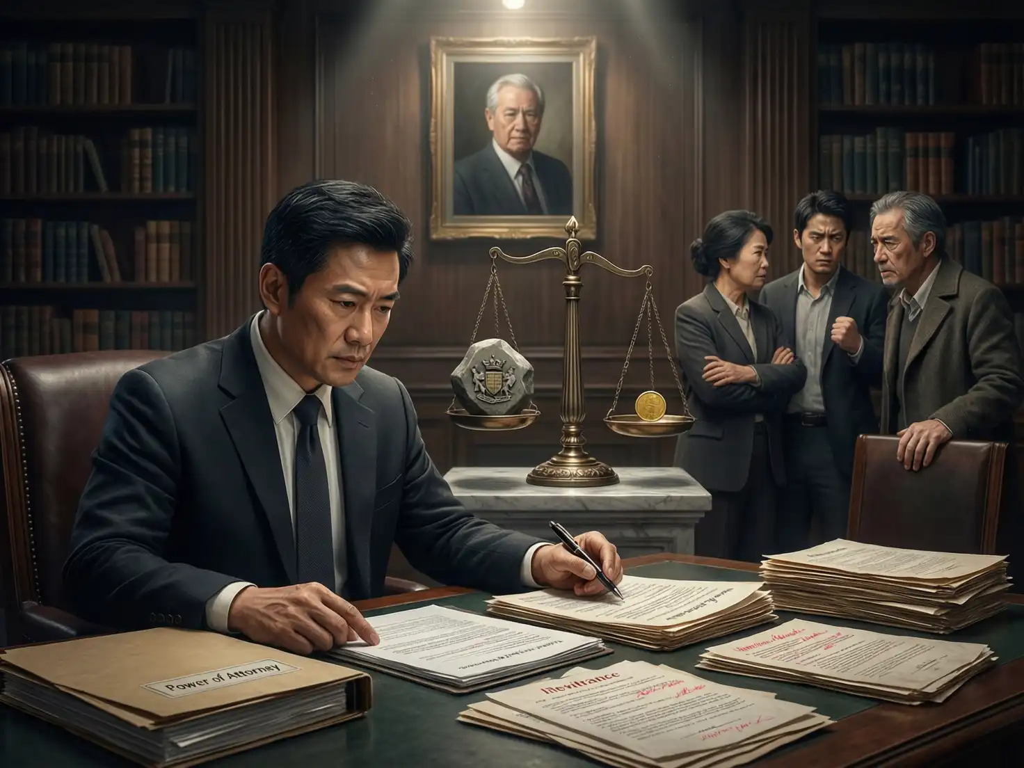 دعواهای ارث‌شناختی ناشی از وکالت پس از فوت موکل