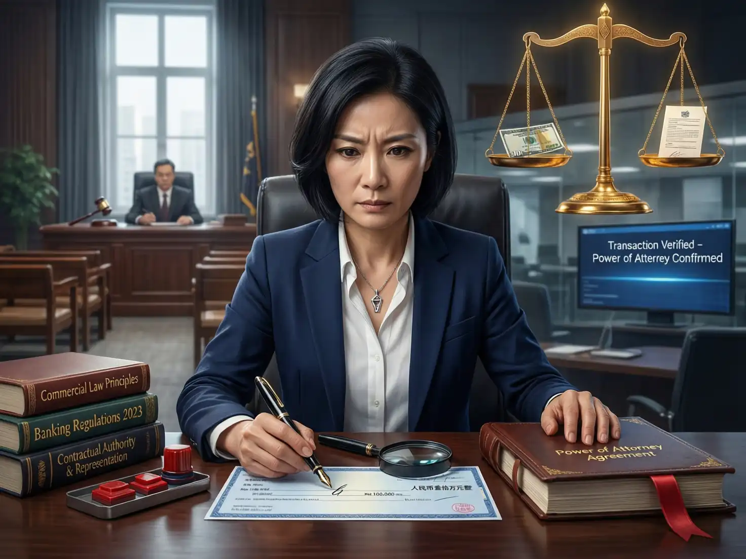 پایه حقوقی: آیا وکالت در امور چک معتبر است؟