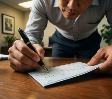 تفویض وکالت چک به چند نفر